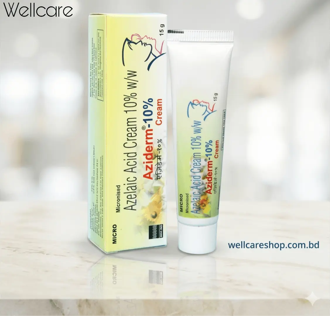 Aziderm 10% Cream 15gm