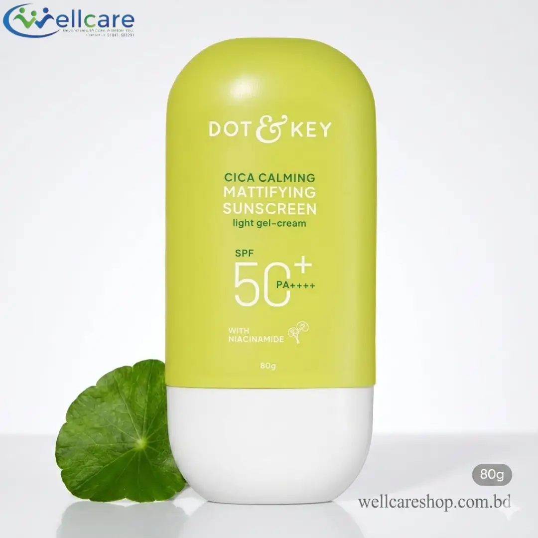 Dot & Key CICA Calming Mattifying Sunscreen SPF 50 PA++++ 80g