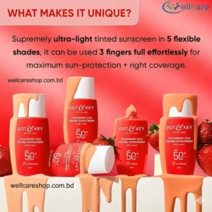 Dot & Key Strawberry Dew Tinted Sunscreen SPF 50+