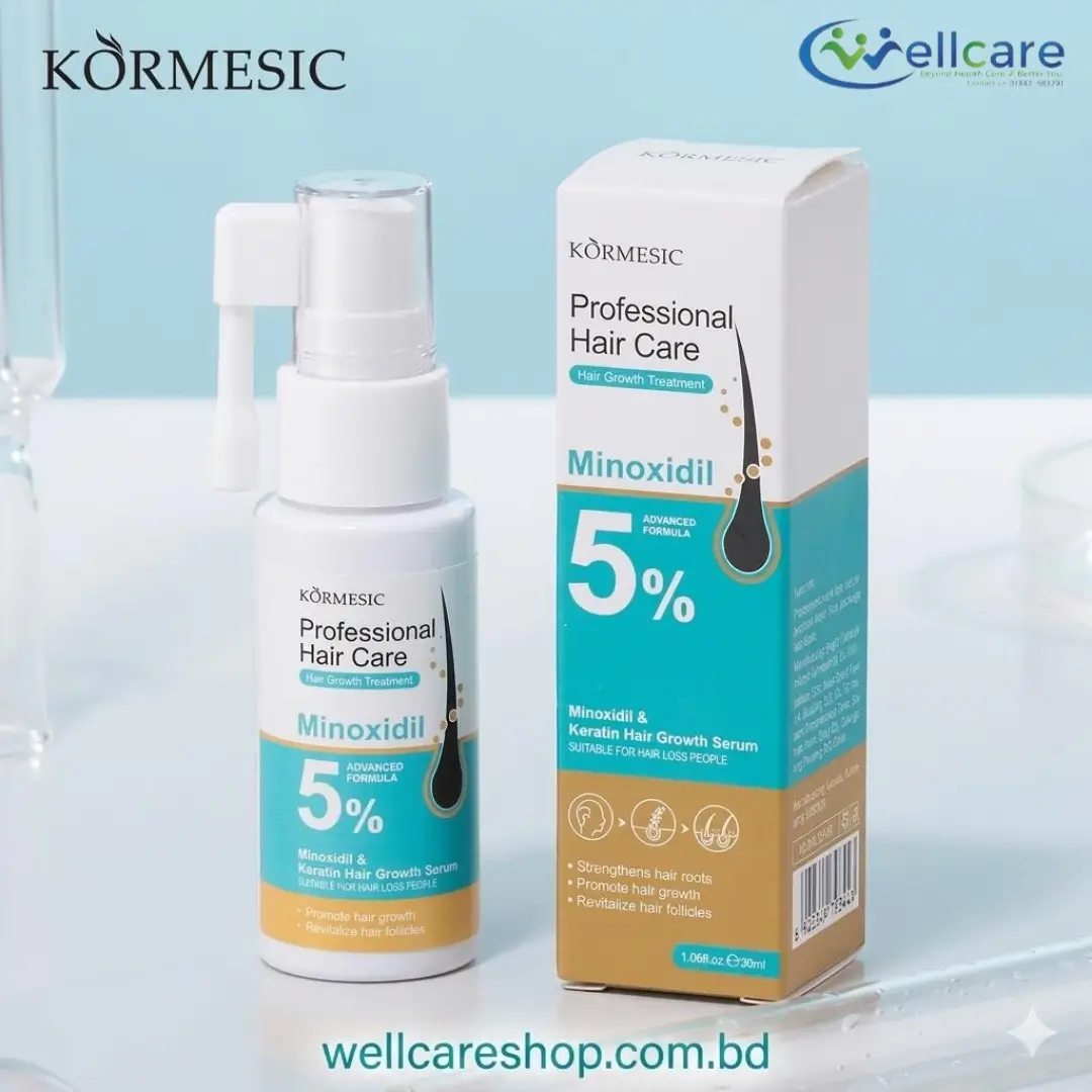 Kormesic 5% Minoxidil Hair Growth Solution