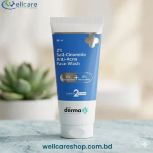 The Derma Co Sali-Cinamide Anti-Acne Facewash 80ml