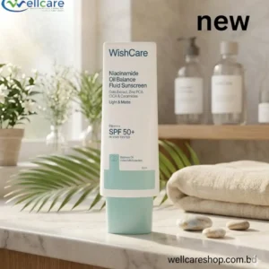 WishCare 5% Niacinamide Oil Balance Fluid Sunscreen 50g