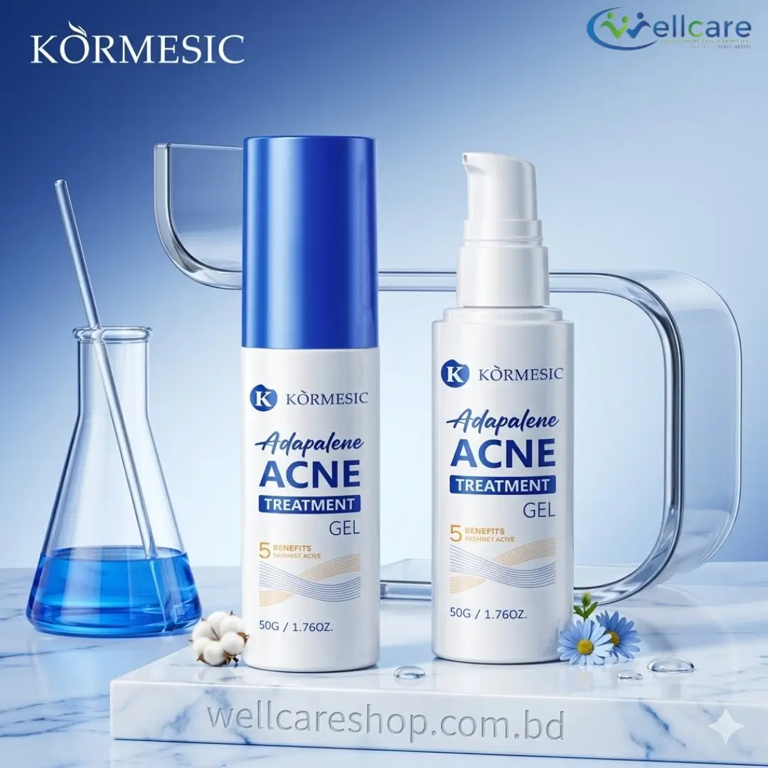 Kormesic Adapalene Acne Treatment Gel 50gm