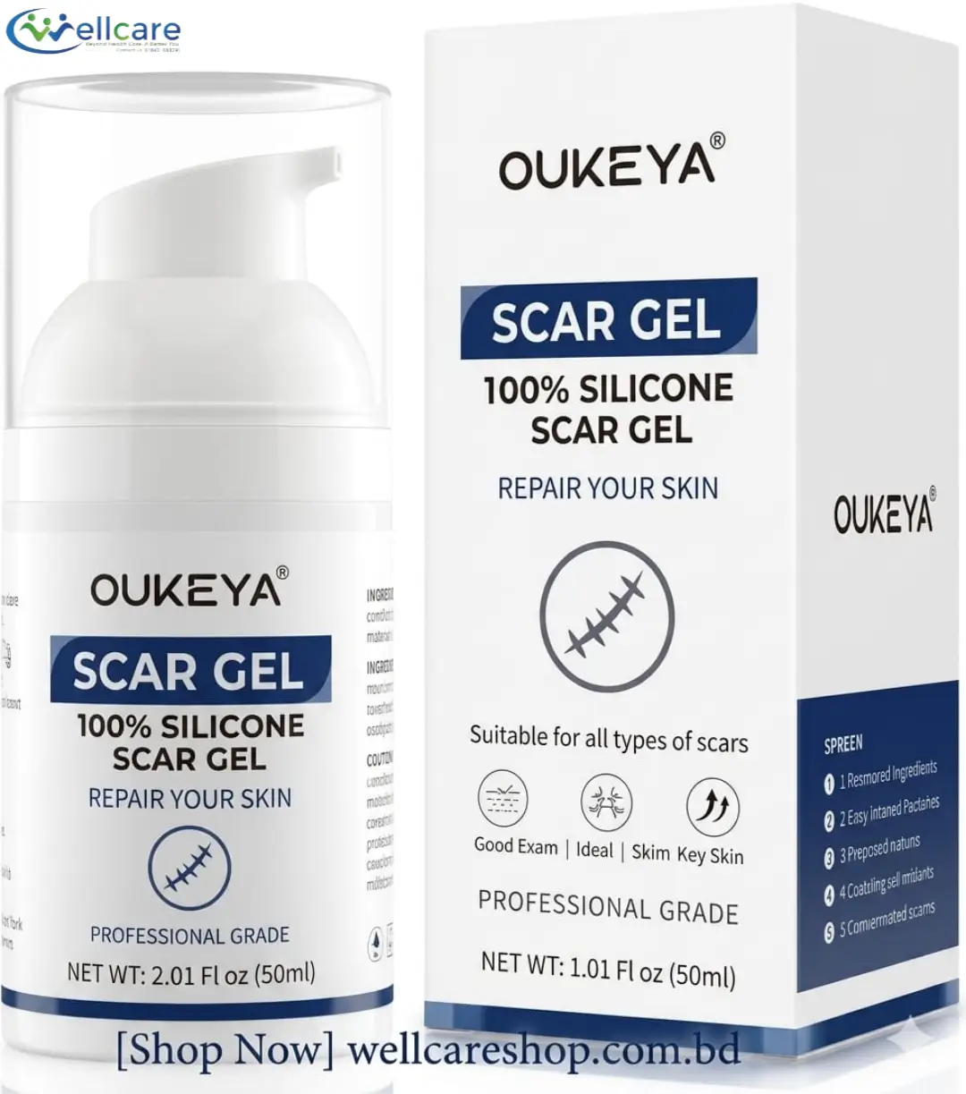 Oukeya 100% Silicone Scar Gel 30ml