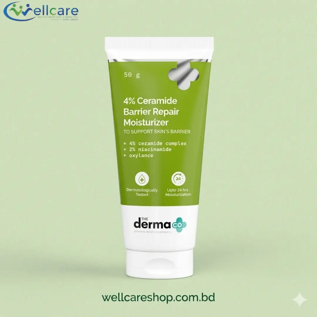 The Derma Co 4% Ceramide Barrier Repair Moisturizer 50g