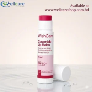 WishCare Ceramide Tinted Lip Balm with SPF 50 PA+++ 5g
